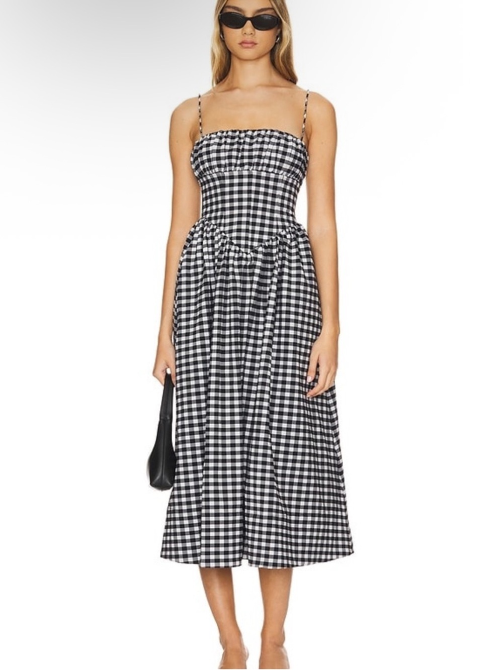 Ronny Kobo Collection Black and White Barrett Dress size medium